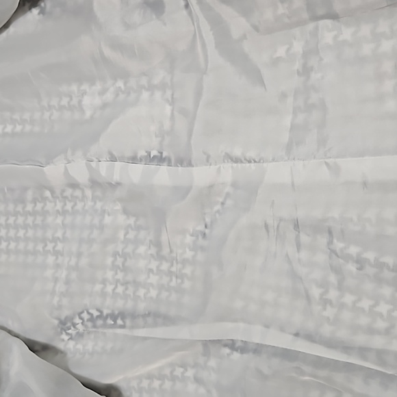 Marina Luna Black & White With Lace & Pockets Blazer Jacket Size L #W-736 - Picture 9 of 12